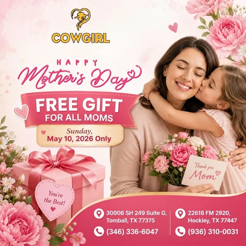 Cowgirl Tomball Nails & Spa — Nail salon in Tomball